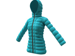 womens jacket Model 3D
