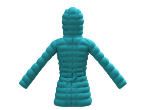 womens jacket Model 3D