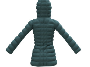 womens jacket Model 3D