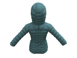 womens jacket Model 3D