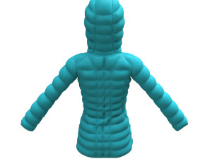 womens jacket Model 3D