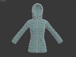 womens jacket Model 3D