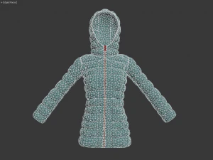womens jacket 3D Model