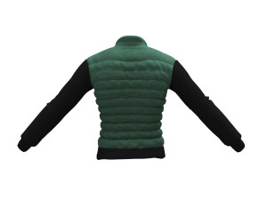 jacket men double breasted coat Modèle 3D