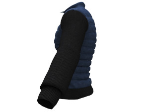 jacket men double breasted coat Modèle 3D