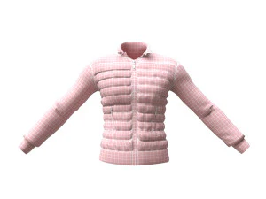 giacca uomo doppiopetto Modello 3D