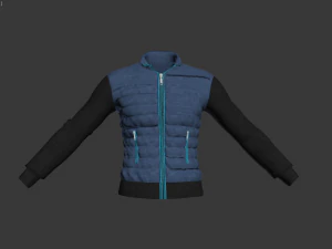 giacca uomo doppiopetto Modello 3D