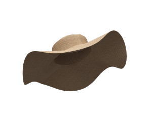 3d sun hat 3D 모델