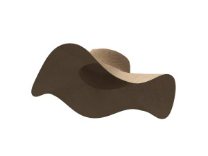 3d sun hat 3D Model