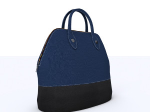 leather handbag 3Dモデル