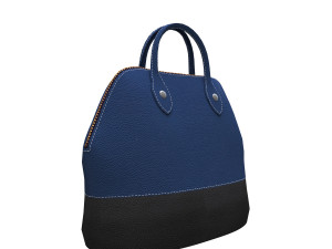 leather handbag 3Dモデル