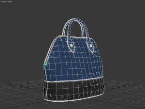leather handbag 3D Model