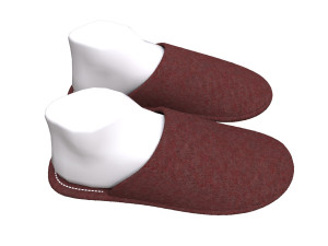 slippers home 3D Model