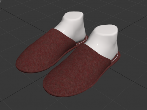 slippers home 3D Model