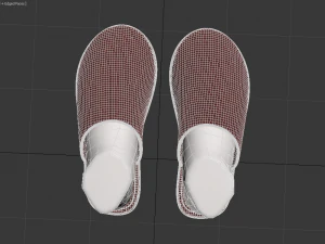 slippers home 3D Model