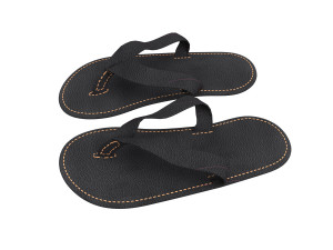 3d leather slipper 3D Модель