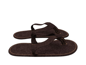 3d leather slipper 3D Модель