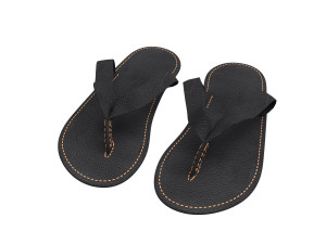 3d leather slipper 3D Модель