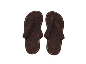 3d leather slipper 3D Модель