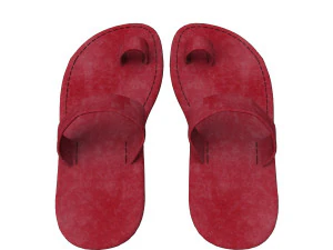 3d leather slippers 3D Model
