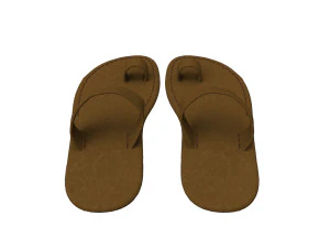 3d leather slippers 3D Model
