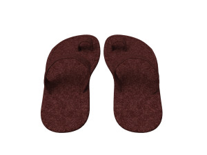 3d leather slippers Modèle 3D