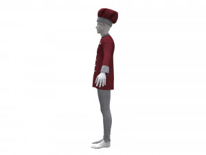 chef clothing 3D Model