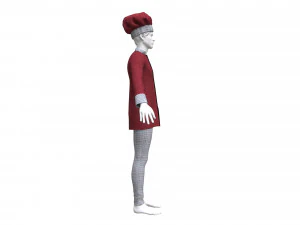chef clothing 3D Model