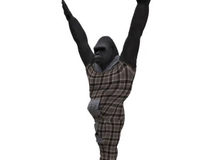 gorila 3d 3D Model