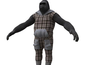 gorila 3d 3D Model