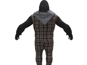 gorila 3d 3D Model