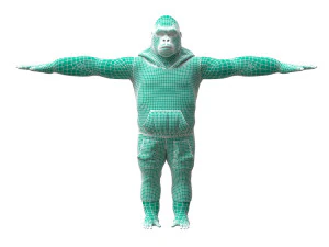 gorila 3d 3D Model