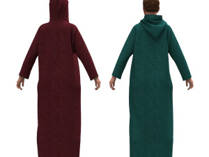 3d woman with arabian cloth 3Dモデル