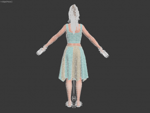 realistic woman 3D Model