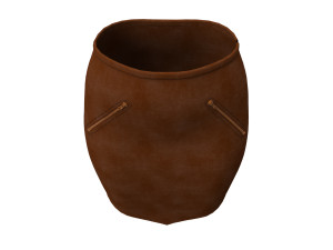 leather skirt 3D Model