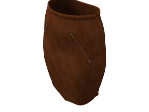 leather skirt 3D Model