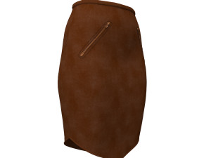 leather skirt 3D Model
