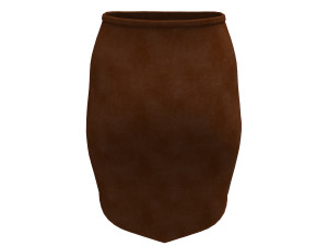 leather skirt 3D Model