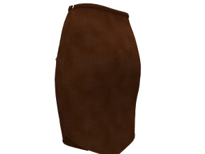 leather skirt 3D Model