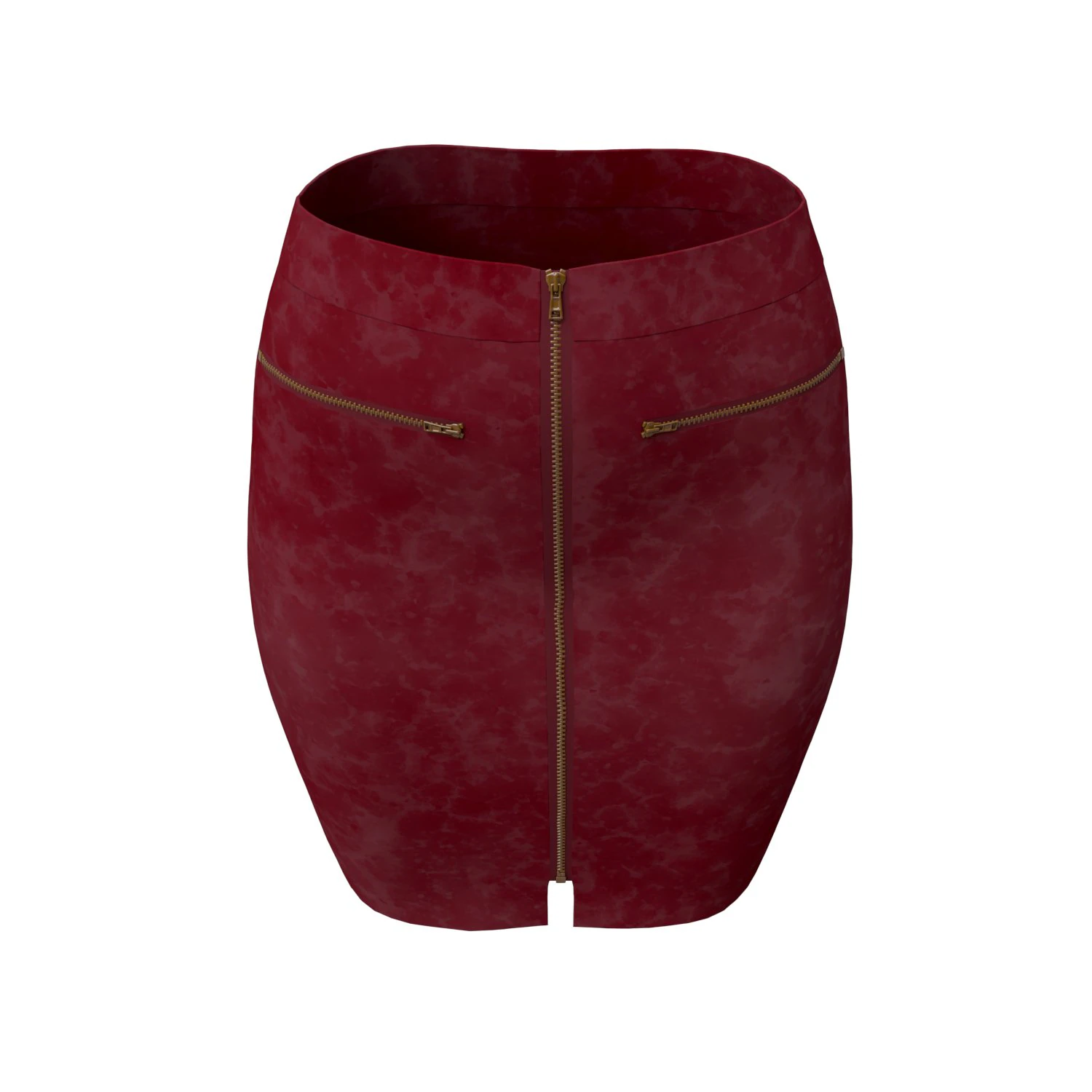 3d realistic leather skirt 3D Model .c4d .max .obj .3ds .fbx .stl .blend 