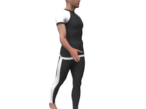 3d pants skin tight leggings Modelo 3D in Ropa 3DExport
