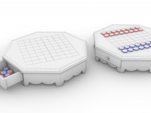 chess table 3D 模型