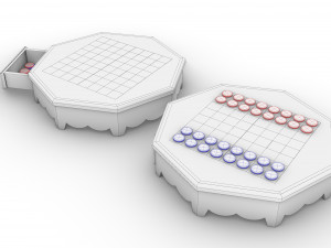 chess table 3D 模型