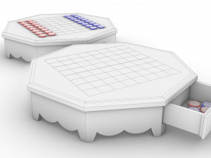 chess table 3D 模型