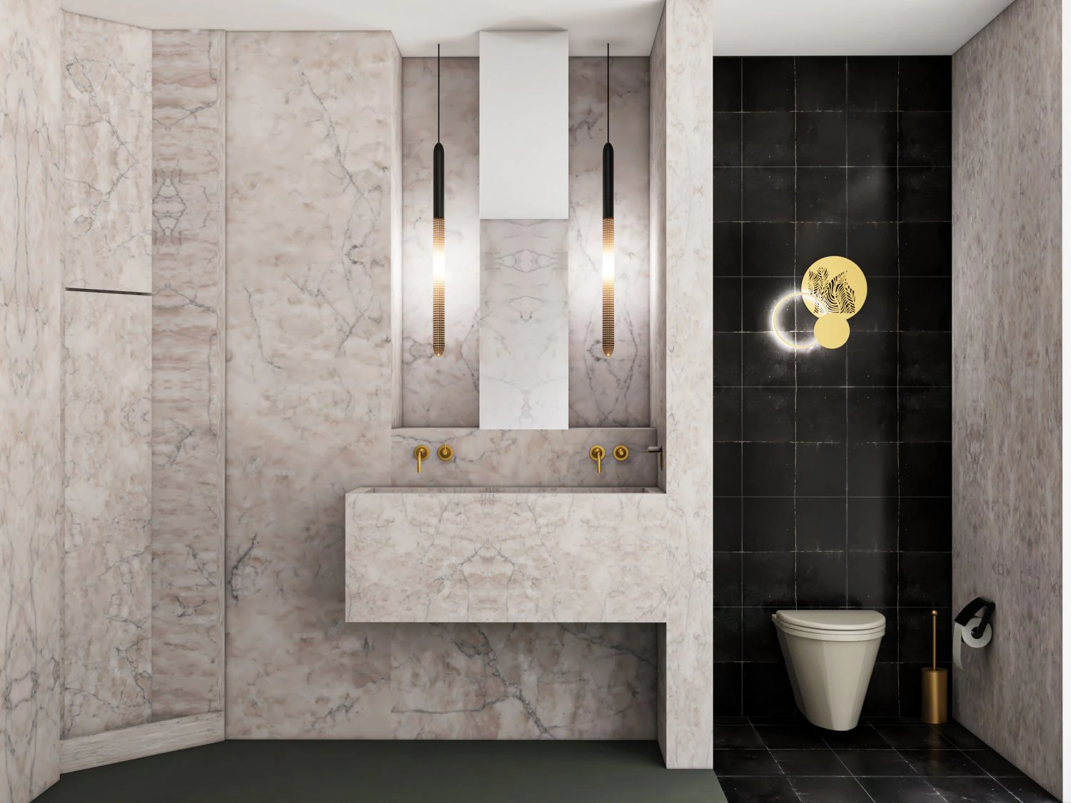 bathroom 3D Model .c4d .max .obj .3ds .fbx .stl .blend