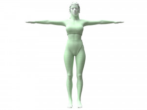 women swimsuit louis vuitton 1 Model 3D