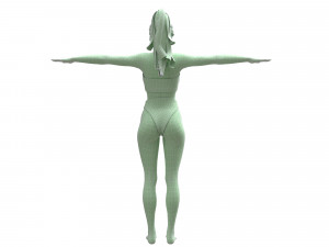 women swimsuit louis vuitton 1 Model 3D