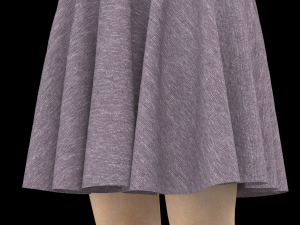 skirt 3 Modelo 3D