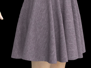 skirt 3 Modelo 3D