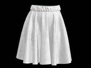 skirt 3 Modelo 3D